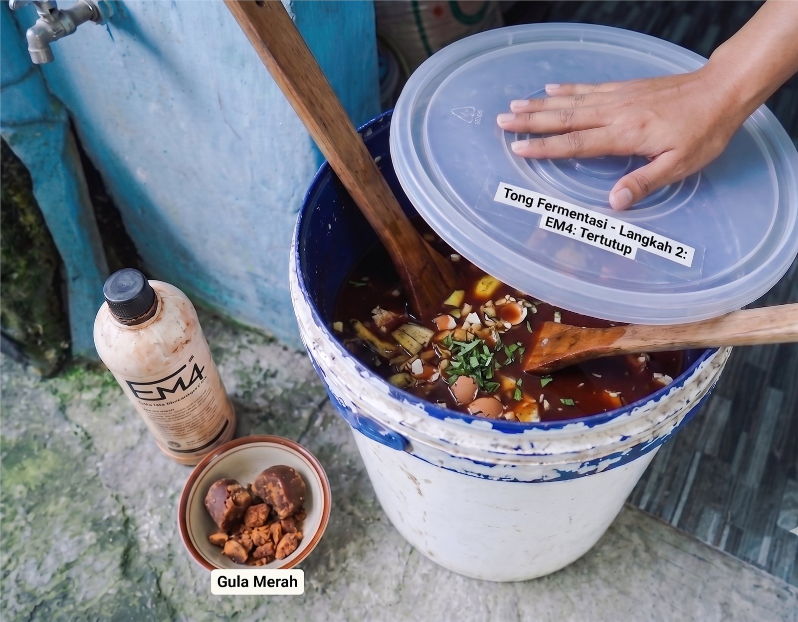 Pupuk dari Sampah Organik